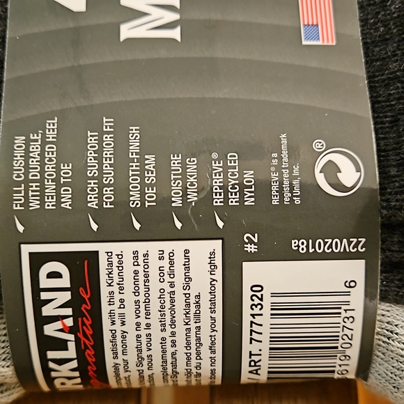 NWT 4-Pack Men's Multi-color Merino Wool Blend Cushioned Socks with Arch Support - Picture 11 of 13